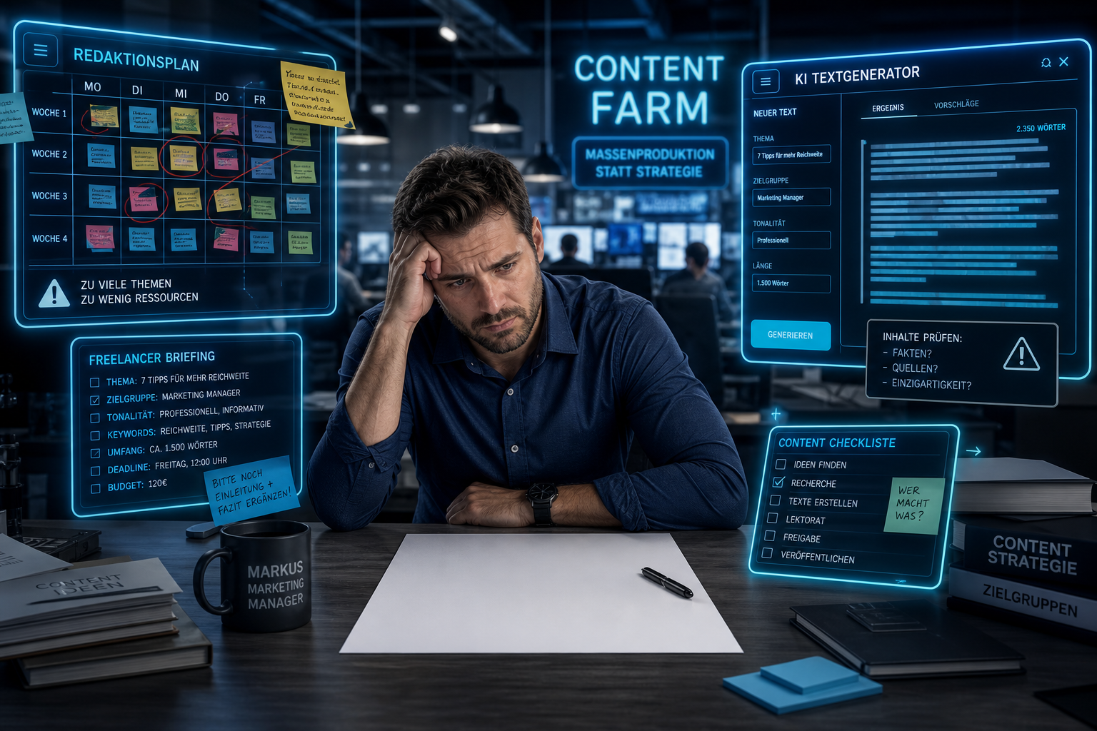 Der Social-Media-Engpass: Warum B2B-Marketer und Agenturen an der Umsetzung scheitern (und die 5-Schritte-Lösung)