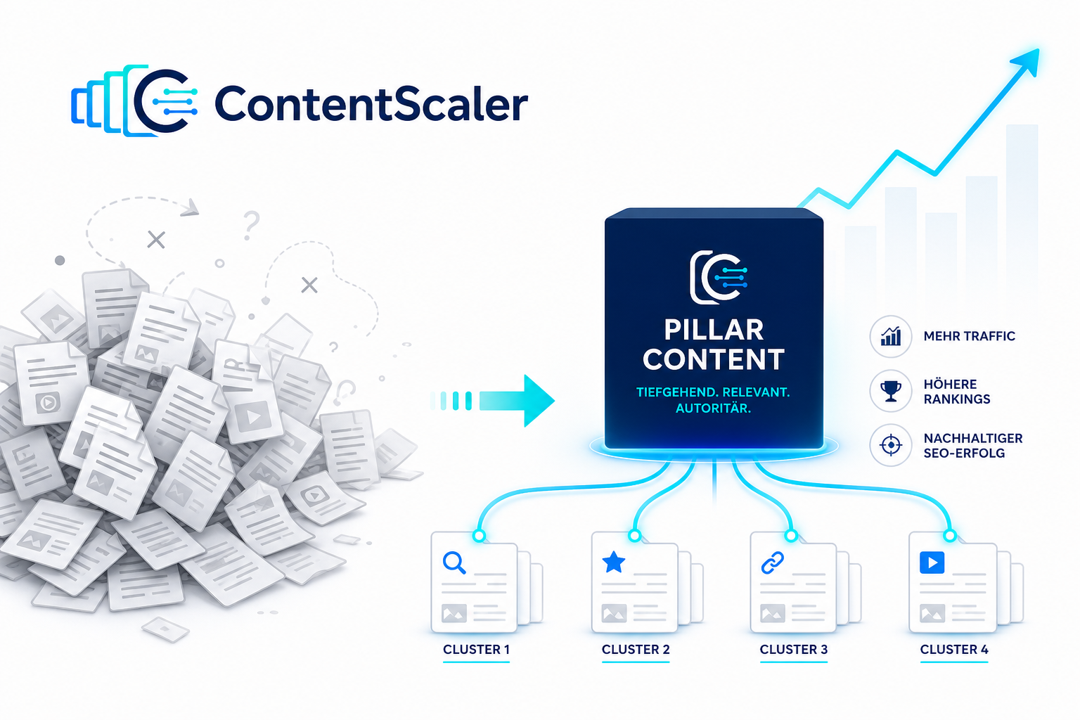 Der Content-Irrtum: Wie In-House-Marketer und Agenturen mit der '1-Pillar-Formel' ungenutzte SEO-Potenziale heben